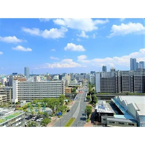 ファミール浜園 最上階14階から開放的な眺望が望めます