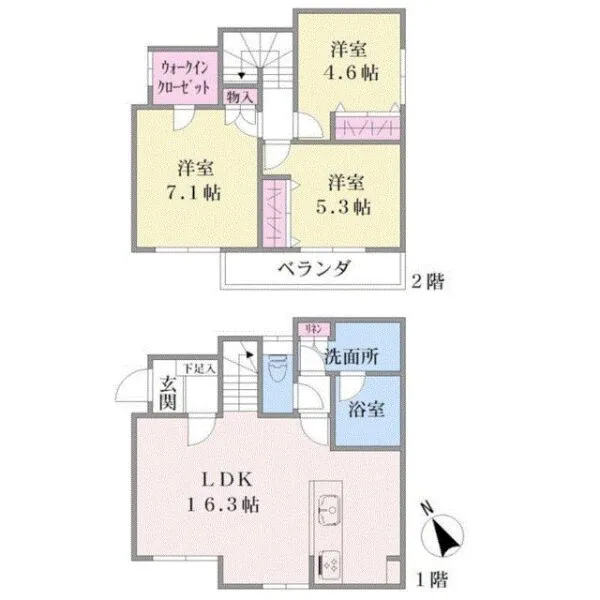 横浜市鶴見区北寺尾4丁目 鶴見区北寺尾の閑静な住宅に佇む、令和4年築の一戸建て♪