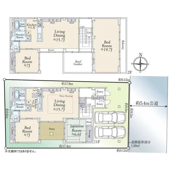 江東区亀戸3丁目 間取図