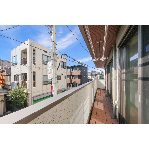 足立区中川2丁目 バルコニー