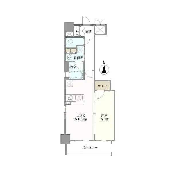 エステムプラザ名古屋D.C.2027 間取図
