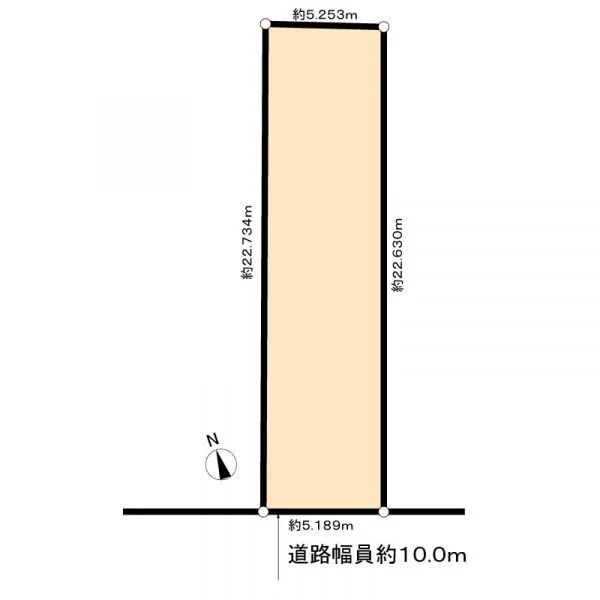 名古屋市守山区新守山 区画図