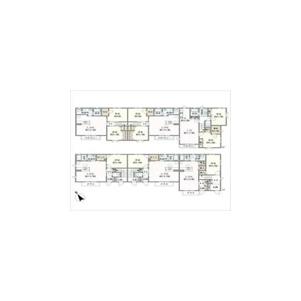 三鷹市中原3丁目 間取図