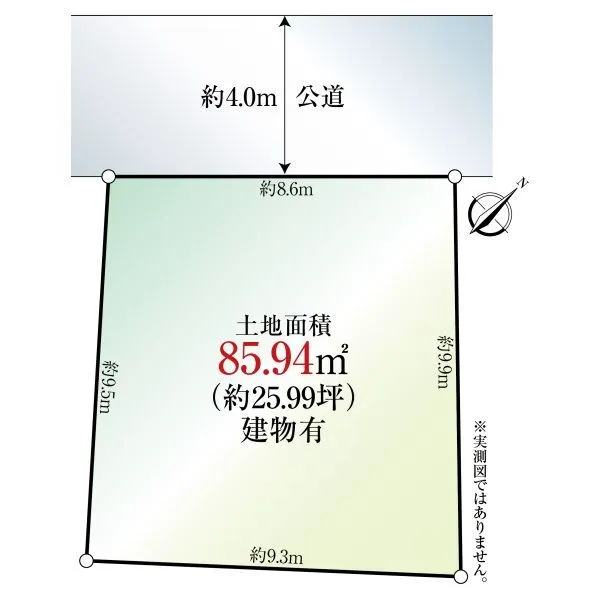 相模原市中央区並木2丁目 区画図