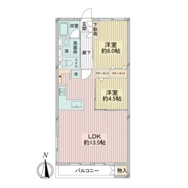 メゾン千種 間取り図