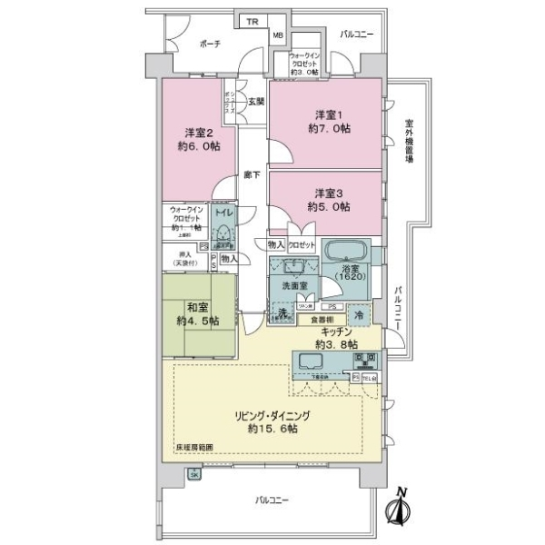 ウェリス桜山 間取図