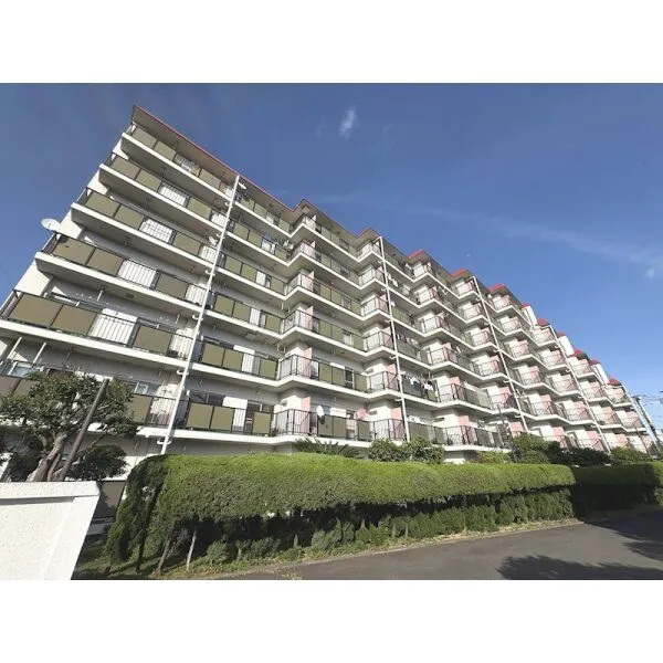 鶴見パークハイツ 全居室フローリングの2LDKプラン