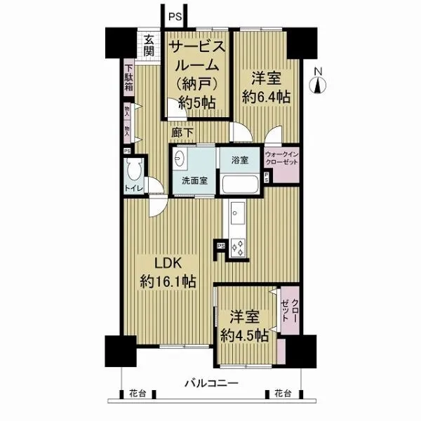 コスモシティ千林大宮 間取図