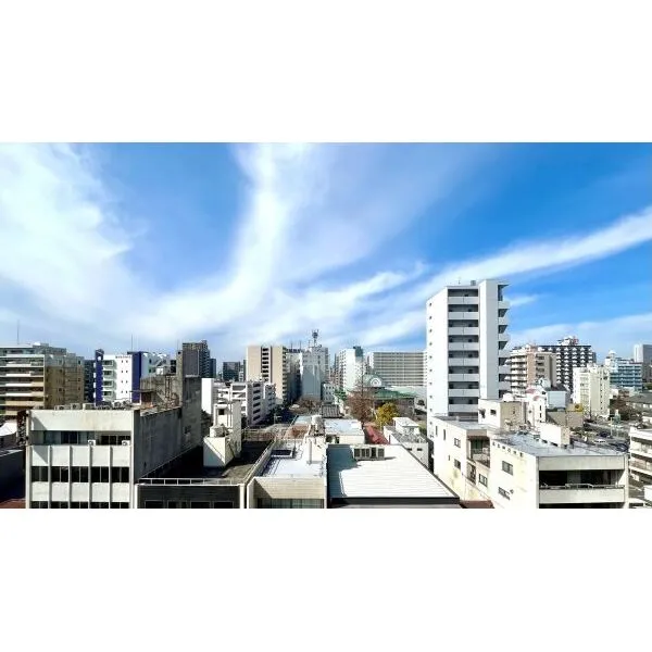 オープンレジデンシア大須門前町 西側バルコニーからの眺望