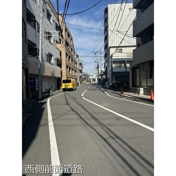 板橋区赤塚3丁目 西側前面道路