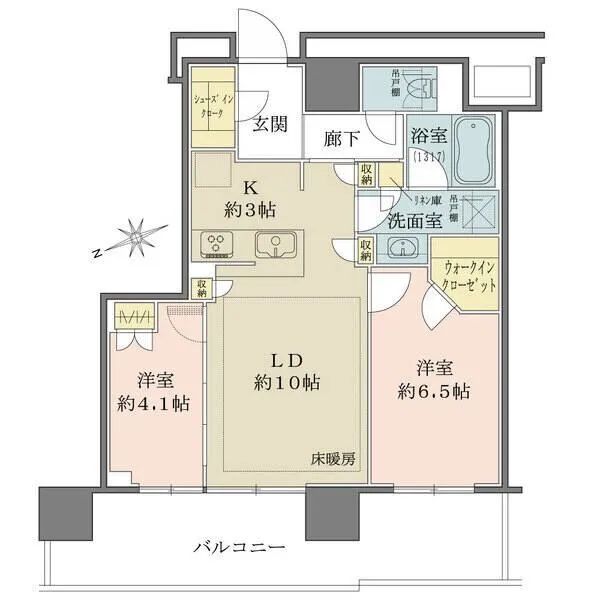 NAGOYA the TOWER 間取図