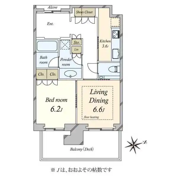 グラングリーン大阪 THE NORTH RESIDENCE 間取図