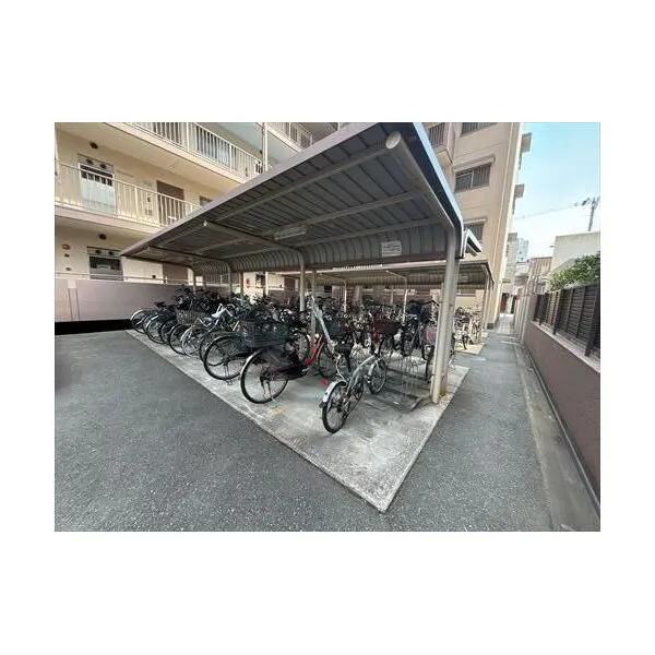 天王寺パークマンシヨン 共用部_駐輪場